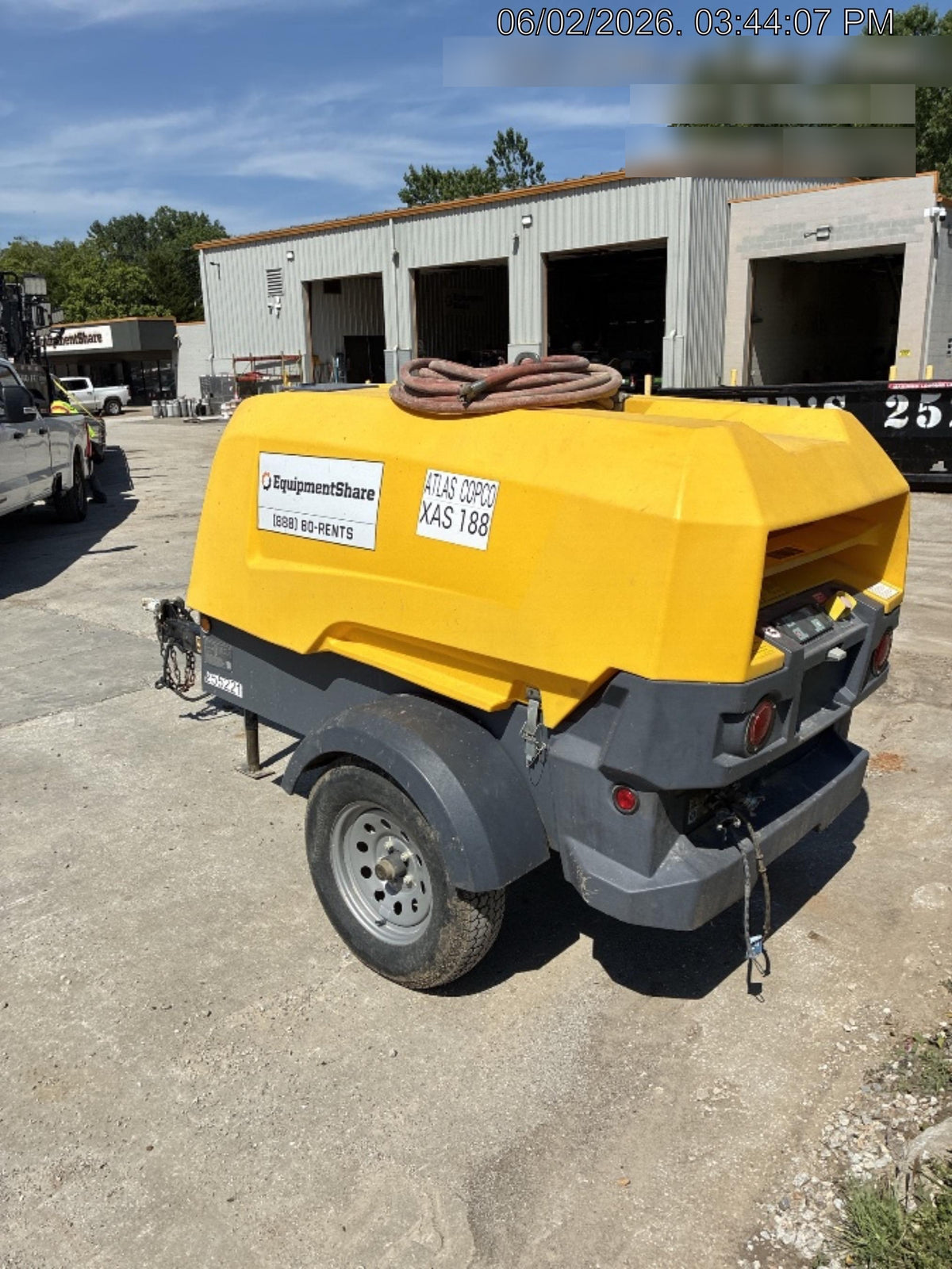 2022 ATLAS COPCO XAS188 CWK