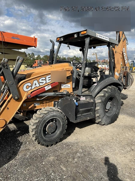 2017 Case 580N EP STANDARD HOE, ROPS, PILOT CONTROLS, AUX HYD