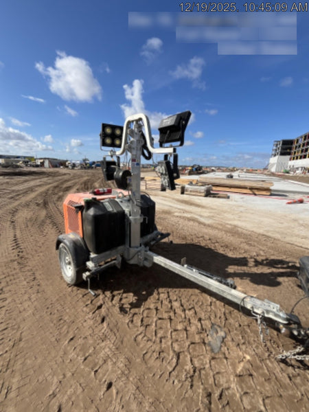 2023 Wanco WLTT-4MM4K Diesel, Deep Sea Controller, Shore Power Plug, Auto Start, (4) 350W LED Floodlights, 4kW Generator, 60 Gal Fuel Tank, 2" Ball, T3
