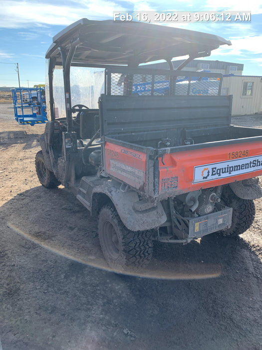 2021 Kubota RTV-X1140W-H Plastic Canopy, Windshield Acrylic Clear, LED Strobe Light, Wire Harness Kit, Back up Alarm