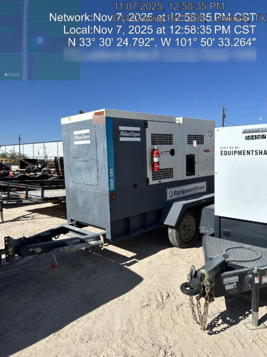 2020 ATLAS COPCO QAS 125