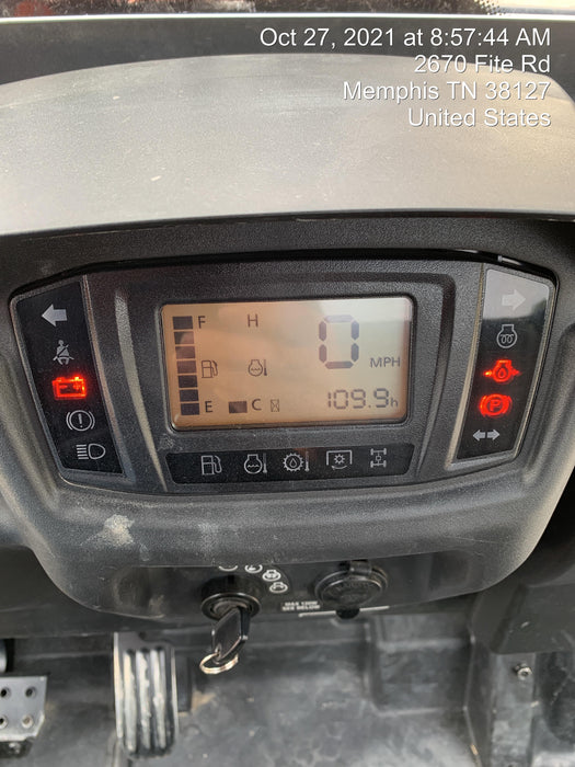 2021 Kubota RTV-X1140W-H Plastic Canopy, Windshield Acrylic Clear, LED Strobe Light, Wire Harness Kit, Back up Alarm