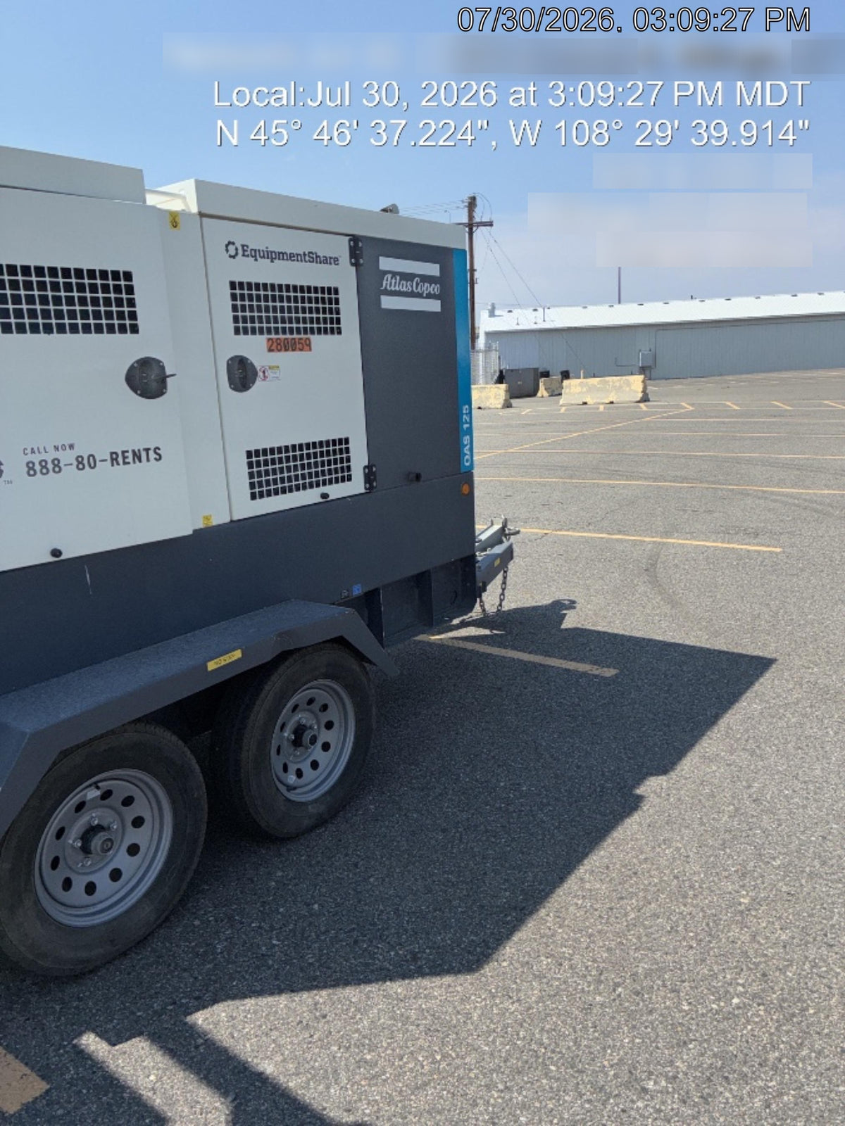 2022 ATLAS COPCO QAS 125