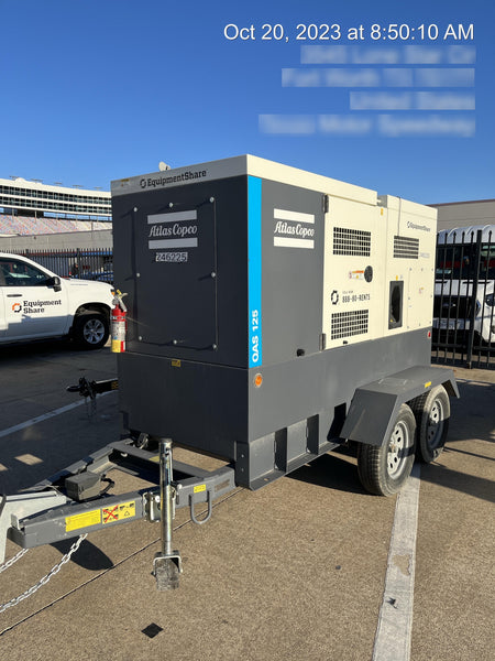 2022 ATLAS COPCO QAS 125