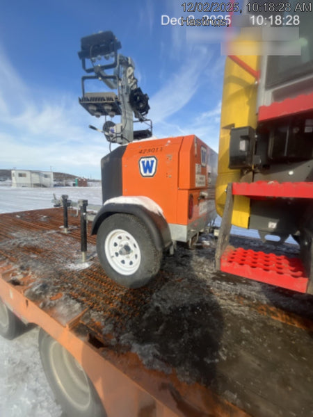 2024 Wanco WLTT-4MM4K Diesel, Deep Sea Controller, Shore Power Plug, Auto Start, (4) 350W LED Floodlights, 4kW Generator, 60 Gal Fuel Tank, 2" Ball, T3