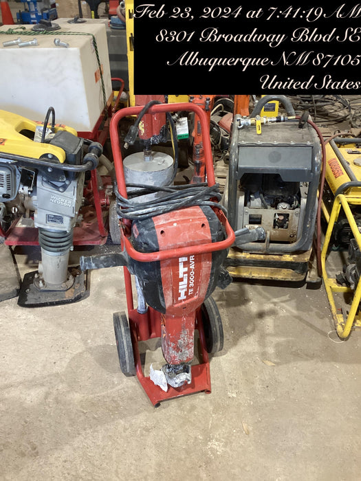 2020 HILTI TE 3000-AVR