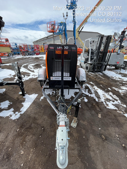 2022 Lincoln Electric LE400 Kubota V1505, Trlr, Cable Rack, Light Kit, ES Decals, T3