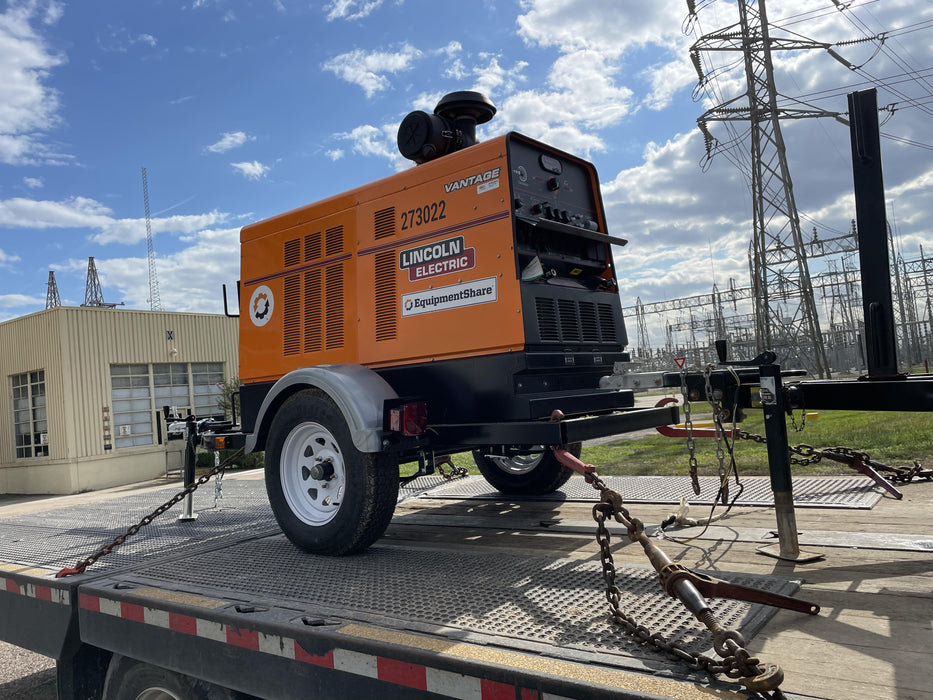 2022 Lincoln Electric Vantage 549X Crosslink Technology, Trailer Mounted, ES Decals, T3