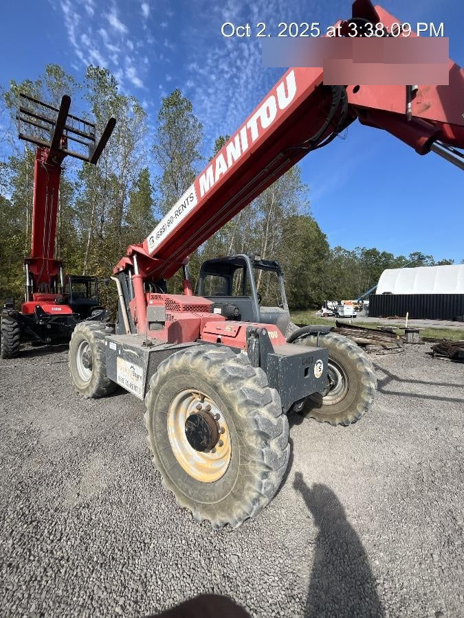 2017 Manitou 12042 Manitou MTA 12042, Solid Tires, 66" Carriage, Open ROPS, Flashing Beacon and Work Light Package