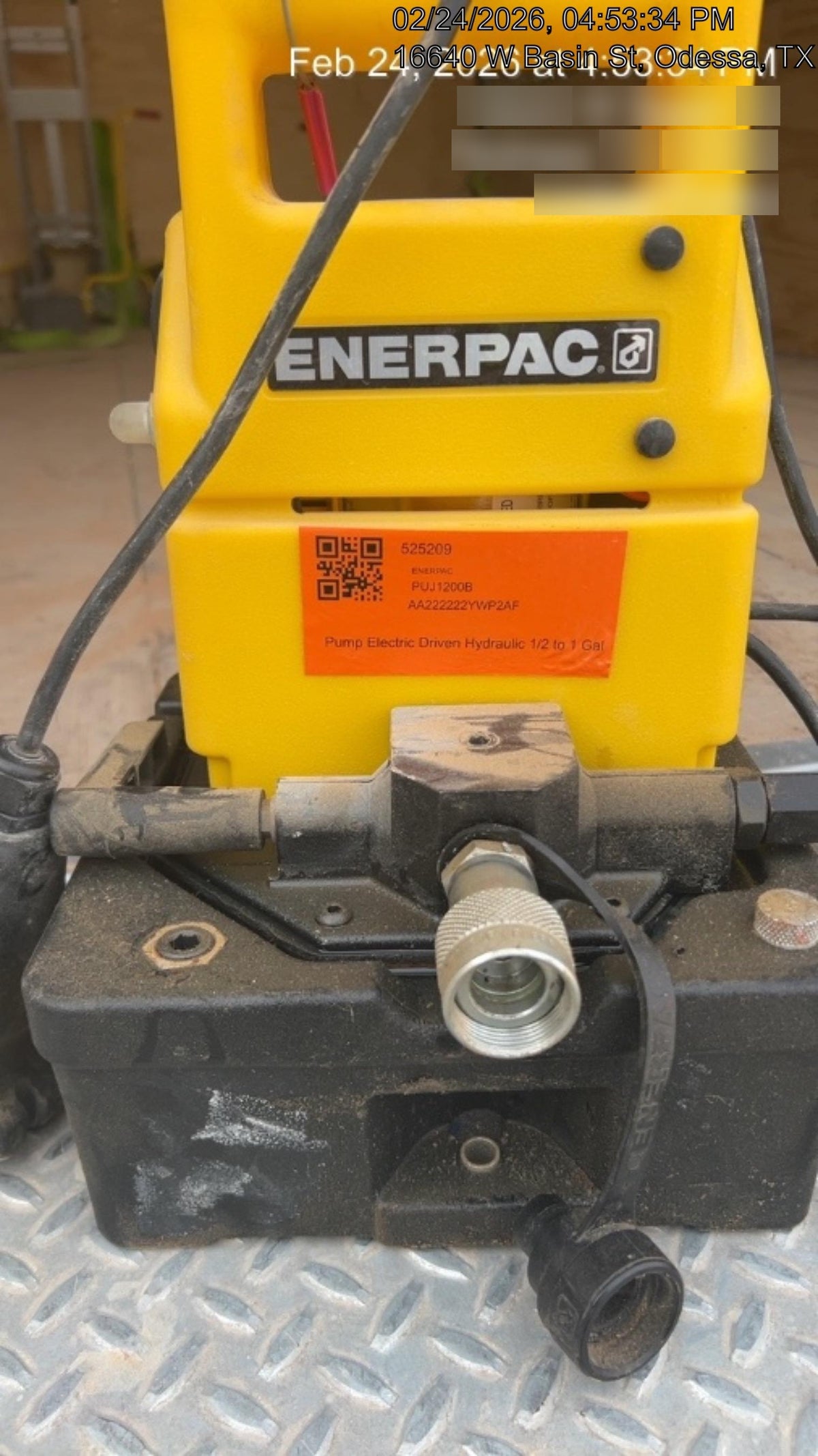 2025 ENERPAC PUJ1200B
