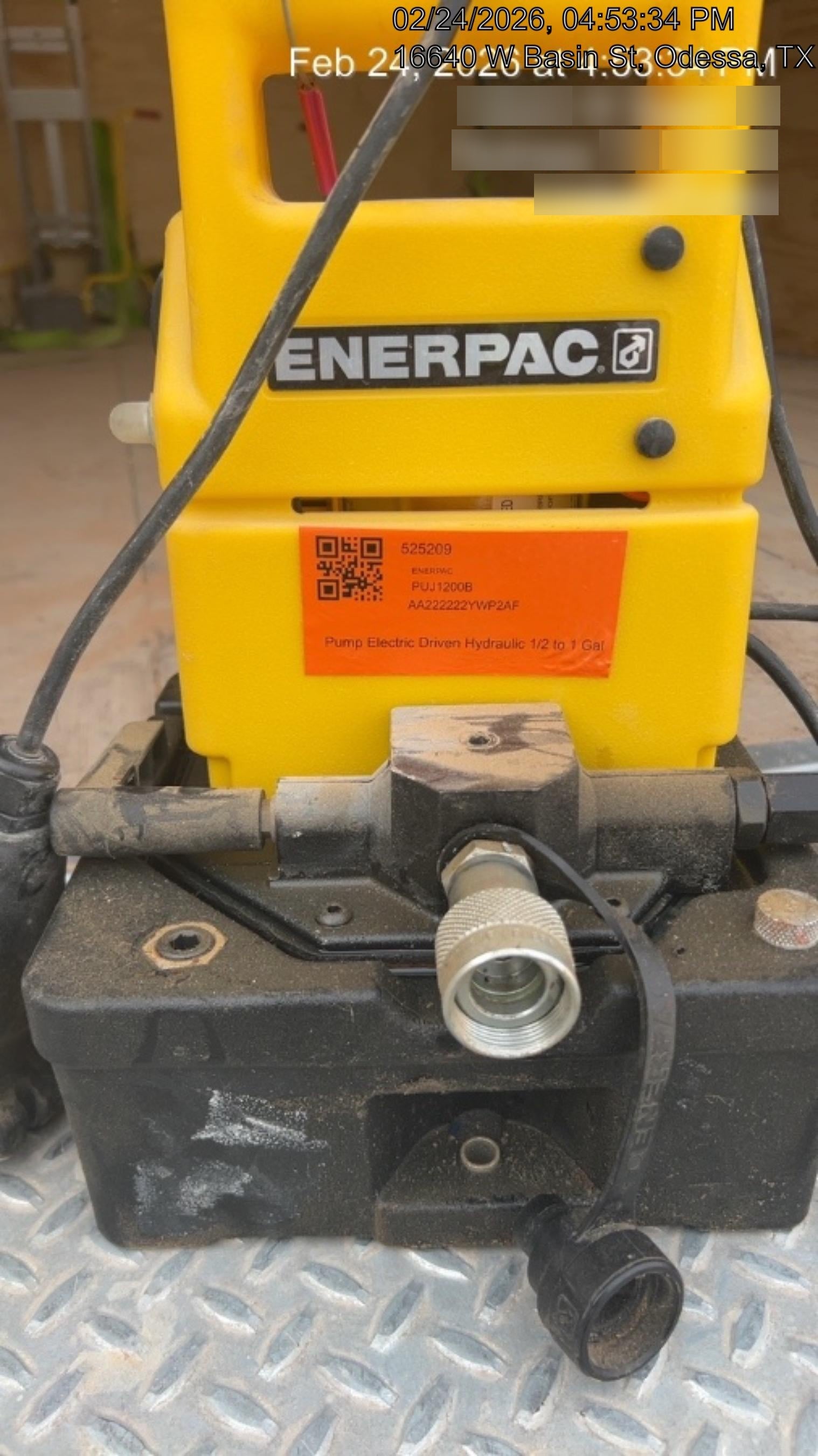 2025 ENERPAC PUJ1200B