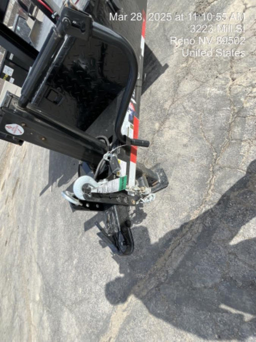 2025 TEXAS PRIDE TRAILERS 21' Lowboy Gravity Tilt Bed 14K Bumper Pull Trailer