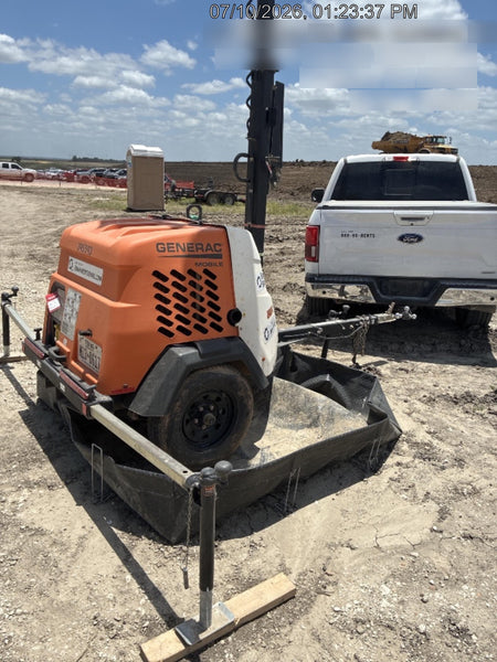 2024 Generac MLT2 Diesel, Flex Switch 120V Input, Powerzone Controller, 
(4) 320W LED Lights, 4kW Generator, 39.9 Gal Fuel Tank, 2" Ball, T3