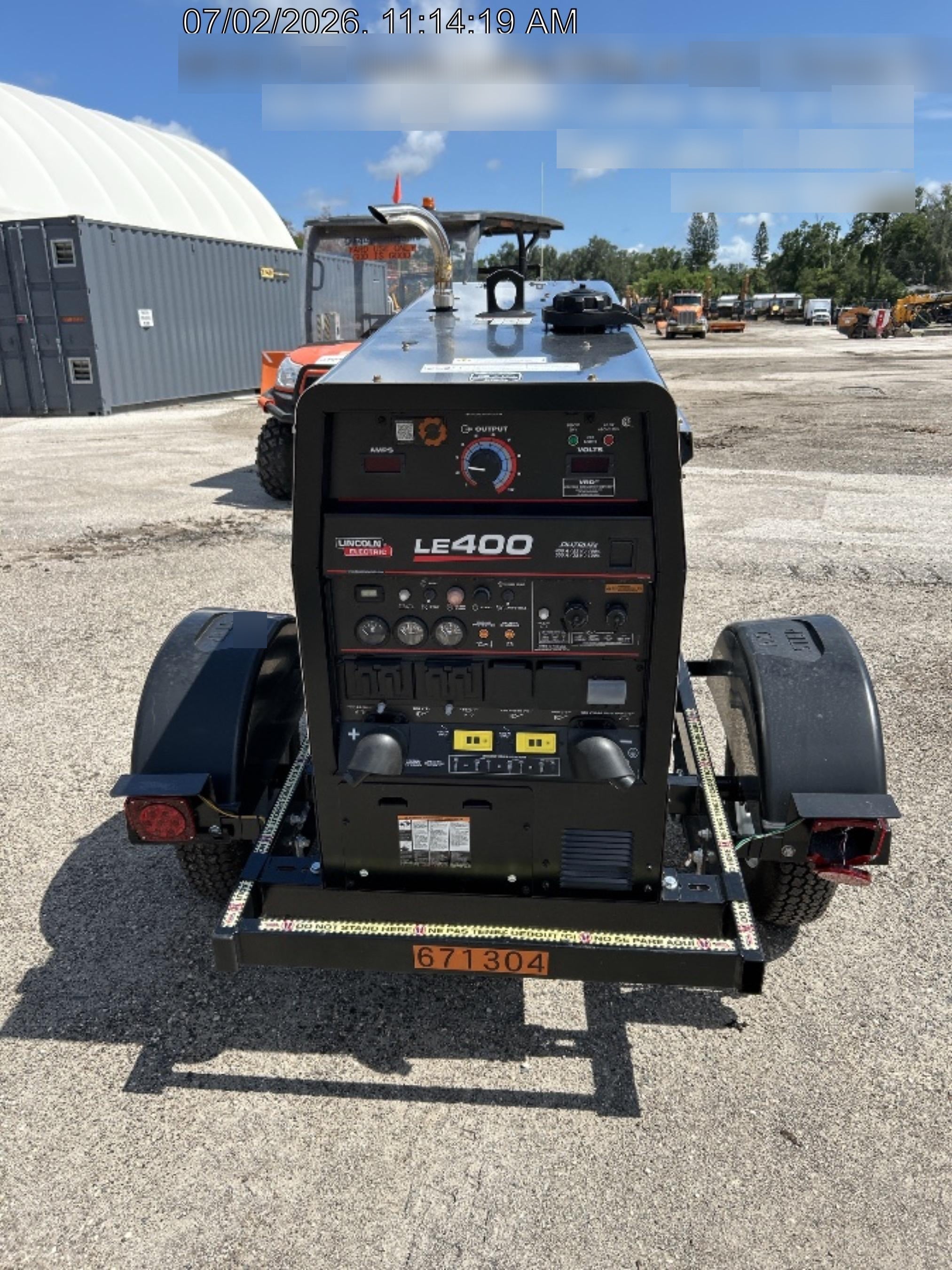 2026 LINCOLN ELECTRIC LE400
