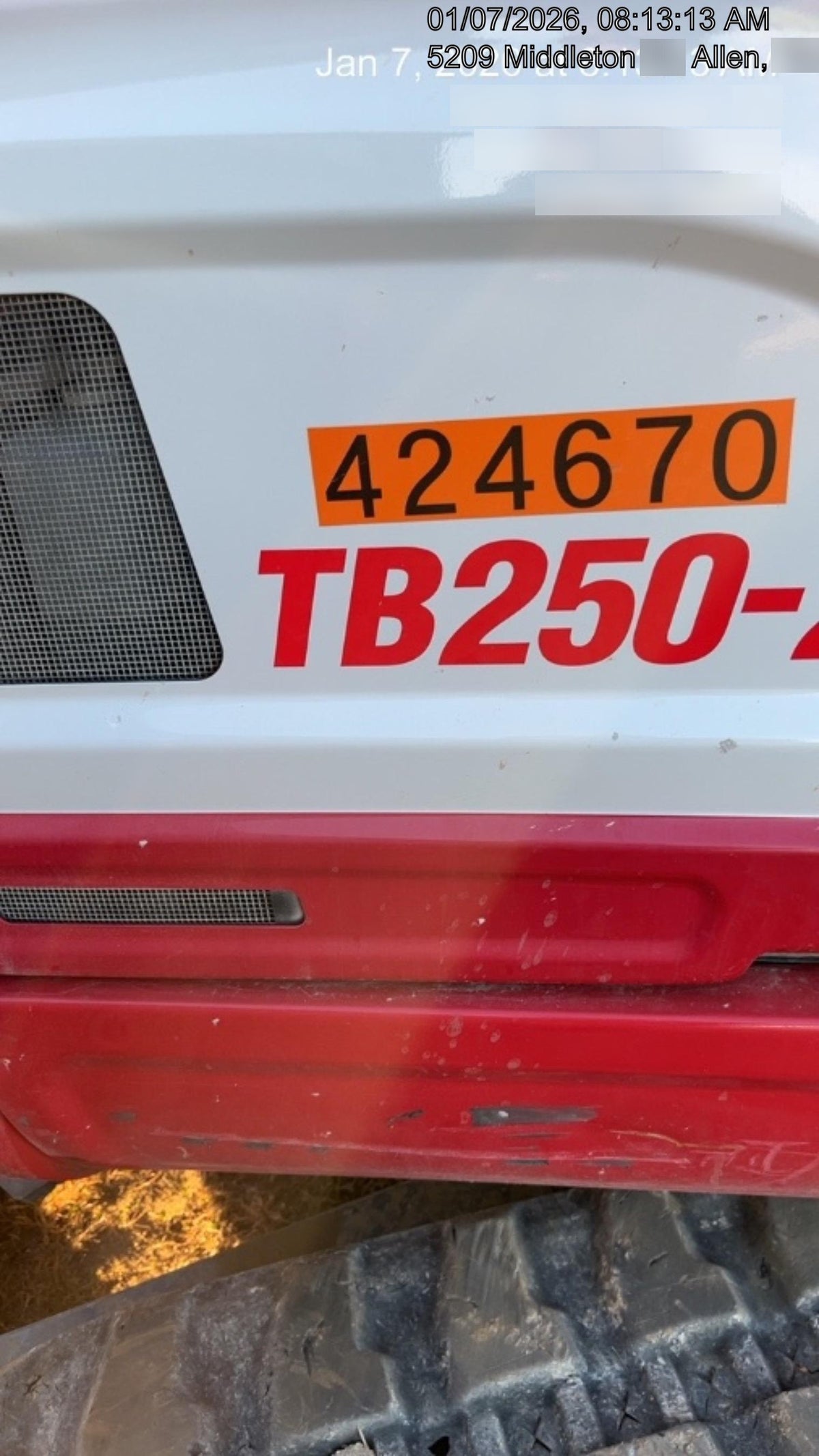 2024 TAKEUCHI TB250-2CR