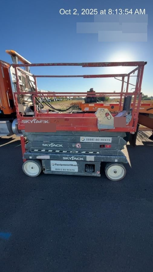 2019 Skyjack SJIII-3226 Standard Options