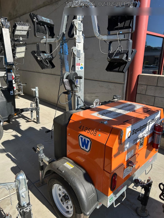 2024 Wanco WLTT-4MM4K Diesel, Deep Sea Controller, Shore Power Plug, Auto Start, (4) 350W LED Floodlights, 4kW Generator, 60 Gal Fuel Tank, 2" Ball, T3