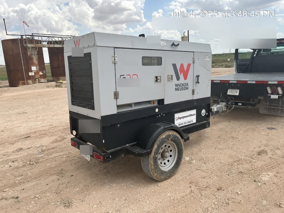 2019 WACKER NEUSON G70