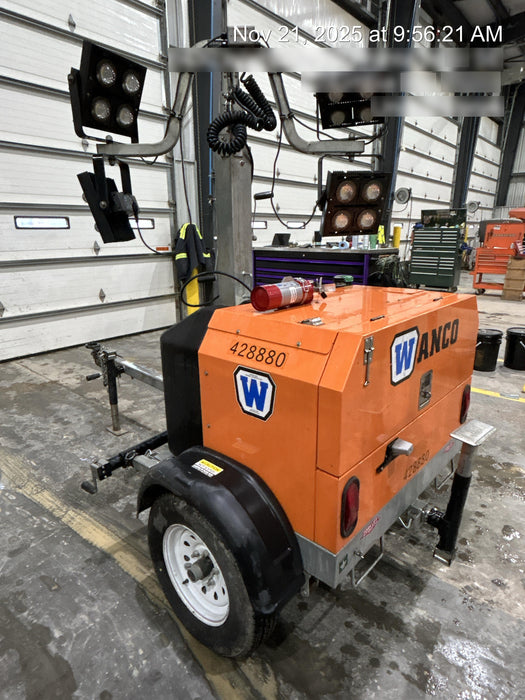 2024 Wanco WLTT-4MM4K Diesel, Deep Sea Controller, Shore Power Plug, Auto Start, (4) 350W LED Floodlights, 4kW Generator, 60 Gal Fuel Tank, 2" Ball, T3