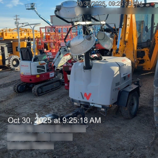 2019 Wacker Neuson LTV6L-MH Wacker Neuson LTV6L Mobile Light Tower w/Fuel Level Sensor Installed