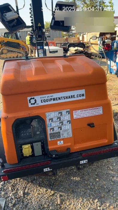 2023 Generac MLT2 Diesel, Flex Switch 120V Input, Powerzone Controller, (4) 320W LED Lights, 4kW Generator, 39.9 Gal Fuel Tank, 2" Ball, T3