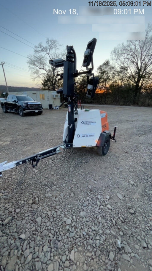 2023 Generac MLT2 Diesel, Flex Switch 120V Input, Powerzone Controller, (4) 320W LED Lights, 4kW Generator, 39.9 Gal Fuel Tank, 2" Ball, T3