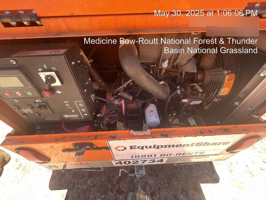 2024 Wanco WLTT-4MM4K Diesel, Deep Sea Controller, Shore Power Plug, Auto Start, (4) 350W LED Floodlights, 4kW Generator, 60 Gal Fuel Tank, 2" Ball, T3