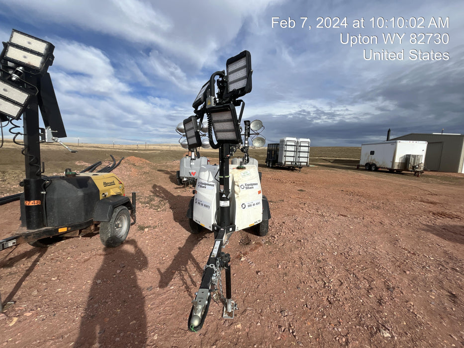 2023 Generac MLT2 Diesel, Flex Switch 120V Input, Powerzone Controller, (4) 320W LED Lights, 4kW Generator, 39.9 Gal Fuel Tank, 2" Ball, T3