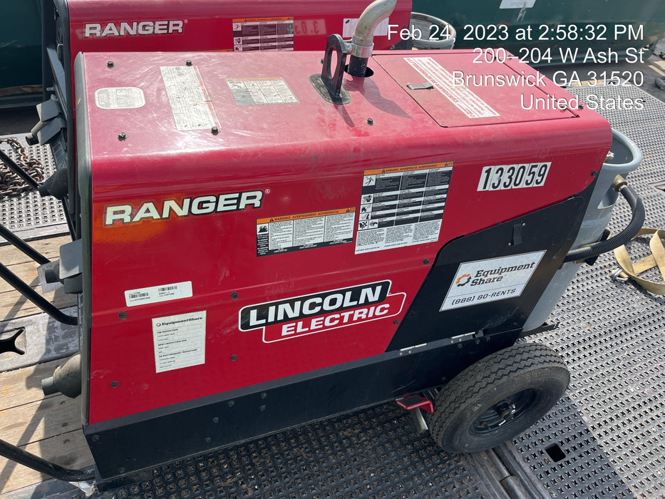 2021 Lincoln Electric Ranger 305 LPG K3430-1, Ranger 305 LPG, Undercarriage, Tank Holder & Strap, 10kw AC Gen, 25hp Kohler LPG Eng