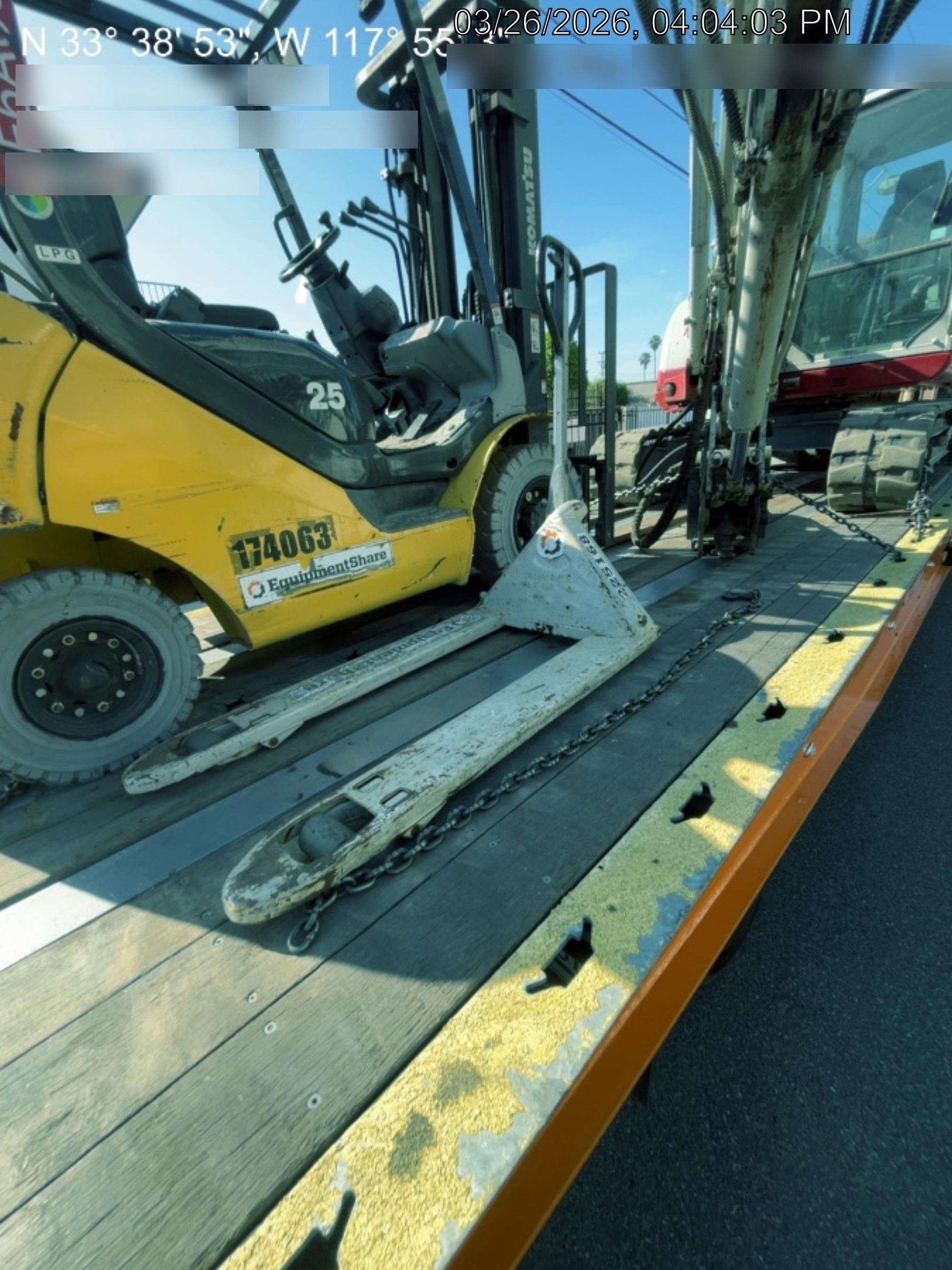 2022 CROWN 5,500lb Manual Pallet Jack - Crown