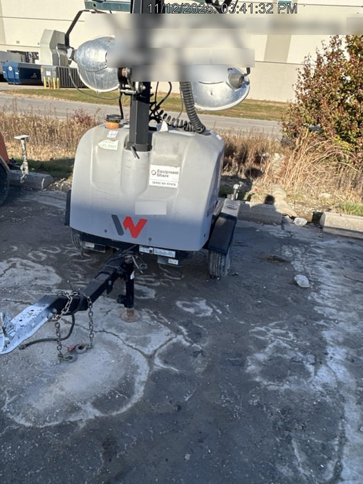 2019 Wacker Neuson LTV6L-MH Wacker Neuson LTV6L Mobile Light Tower w/Fuel Level Sensor Installed