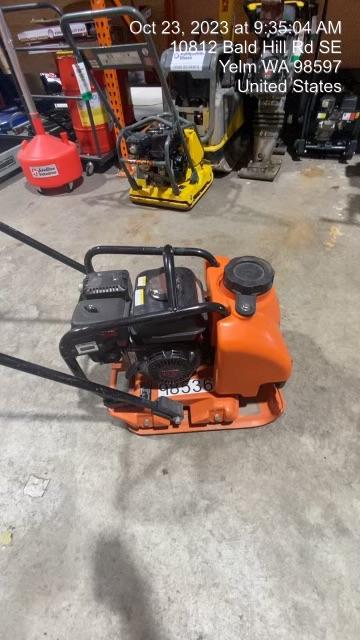 2020 Multiquip MVC88VTHW Plate Honda GX160 w/water tank 20 wide