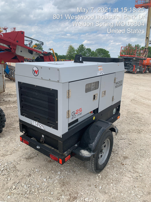 2020 WACKER NEUSON G25