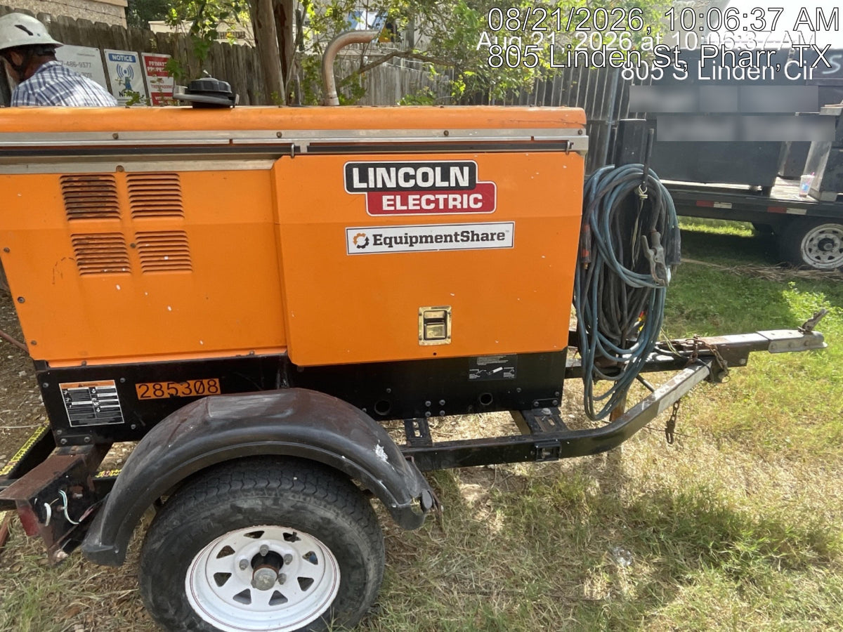 2022 Lincoln Electric LE400 Kubota V1505, Trlr, Cable Rack, Light Kit, ES Decals, T3