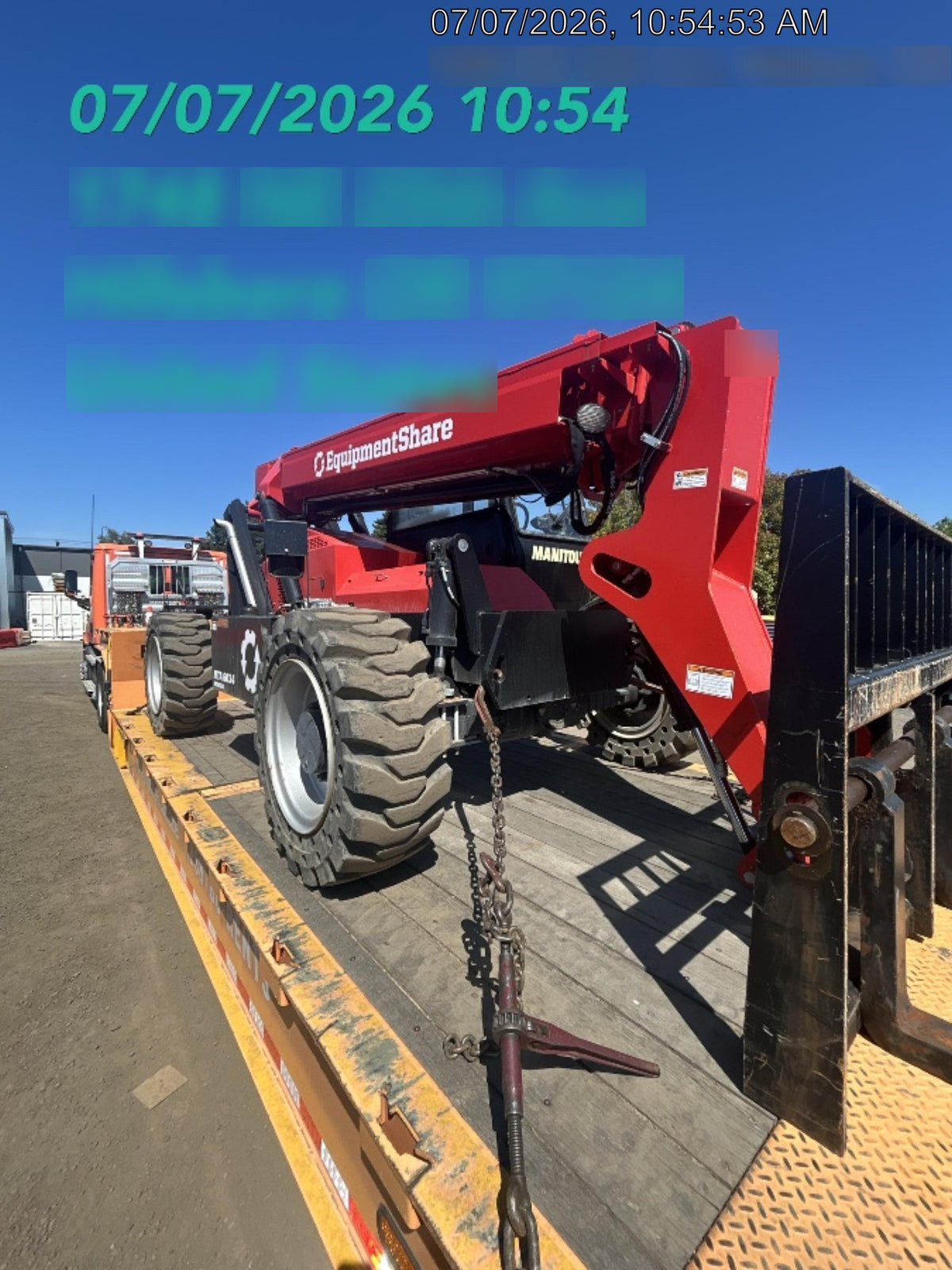 2020 Manitou MTA6034 Cab/Heat/Air, Solid Tires, Work Lights, Beacon, Aux Hydraulics, Back up Alarm, Mirrors, ES Keypad