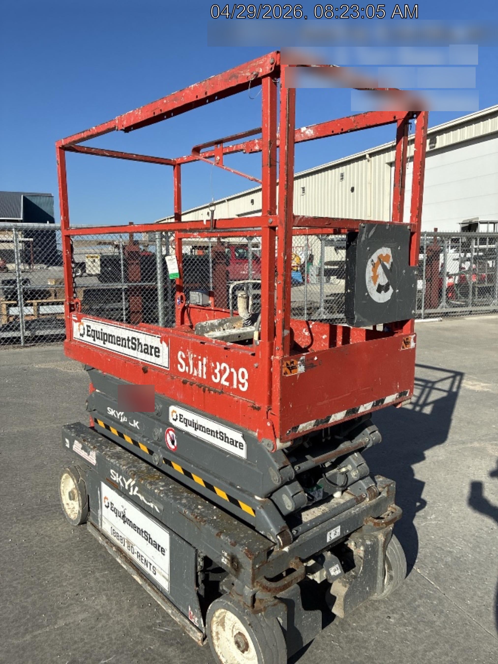 2019 Skyjack SJIII-3219 Standard w/Trojan Batteries