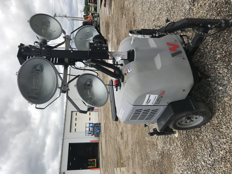 2019 Wacker Neuson LTV6L-MH Wacker Neuson LTV6L Mobile Light Tower w/Fuel Level Sensor Installed