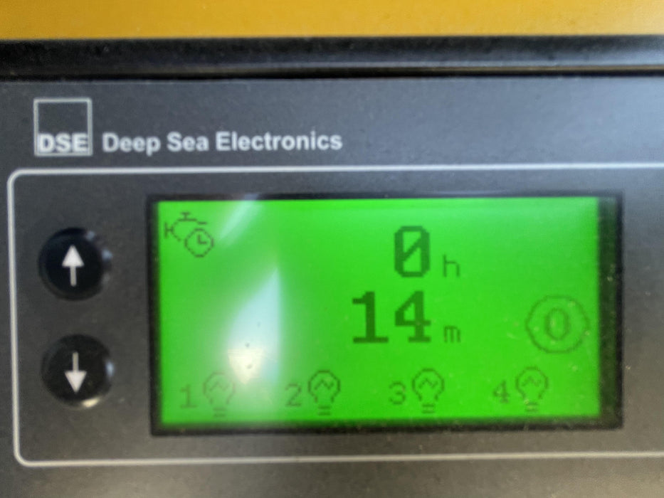 2022 Allmand NLV3GR (4) LED Light Fixture 350W, 23' Vertical Mast, 3kW Prime, Towable, ES Decals, T3