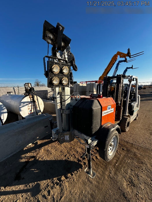 2024 Wanco WLTT-4MM4K Diesel, Deep Sea Controller, Shore Power Plug, Auto Start, (4) 350W LED Floodlights, 4kW Generator, 60 Gal Fuel Tank, 2" Ball, T3