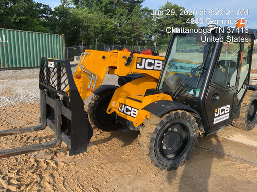 2020 JCB 505-20TC Cab/Heat/Air, Solid Tires, Work Lights, Beacon, Aux Hydraulics, Back up Alarm, ES Decals