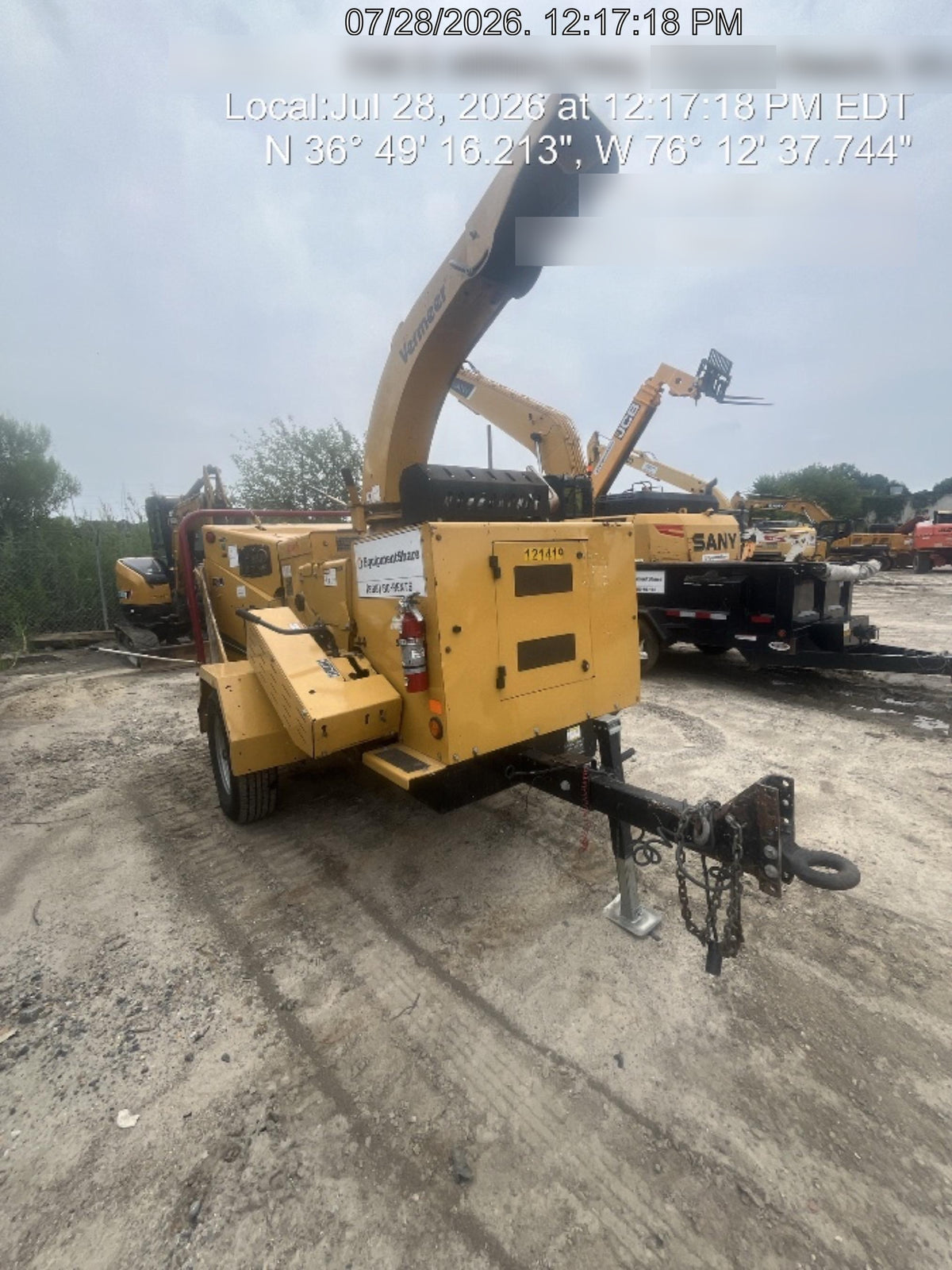 2020 VERMEER BC1000XL Diesel