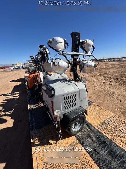 2019 Wacker Neuson LTV6L-MH Wacker Neuson LTV6L Mobile Light Tower w/Fuel Level Sensor Installed