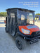2022 Kubota RTV-X1140W-H Plastic Canopy, Windshield Acrylic Clear, LED Strobe Light, Wire Harness Kit, Back up Alarm