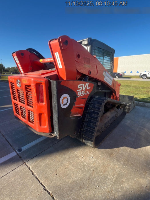 2020 Kubota SVL95-2SHC Cab, Rubber Tracks, Hydraulic Quick Coupler