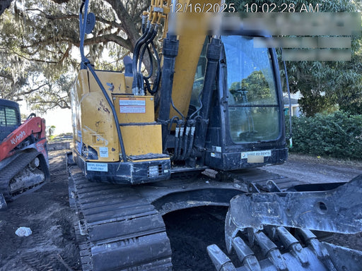 2020 Sany SY155U Rubber Tracks, Front Blade