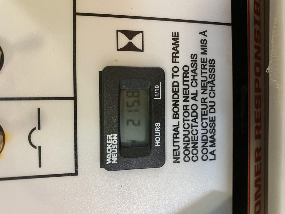 2019 Wacker Neuson LTV6L-MH Mobile Light Tower w/Fuel Level Sensor Installed