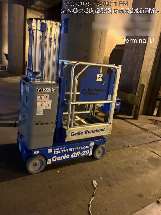 2017 GENIE GR-20
