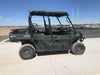 Kawasaki Mule PRO-DXT Standard Options, Backup Alarm, Beacon, Plastic Hard Top, Poly Windshield, Horn Kit