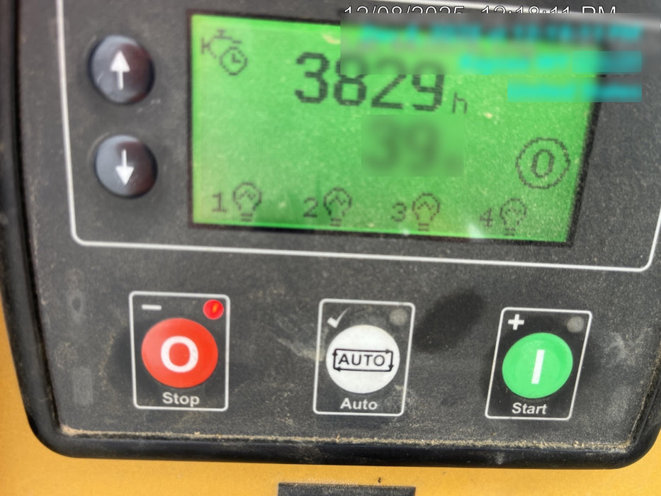 2021 Allmand NLV3GR (4) LED Light Fixture 350W, 23' Vertical Mast, 3kW Prime, Towable, Deep Sea L401, Leveling Jacks, Yanmar T4F 5.8hp