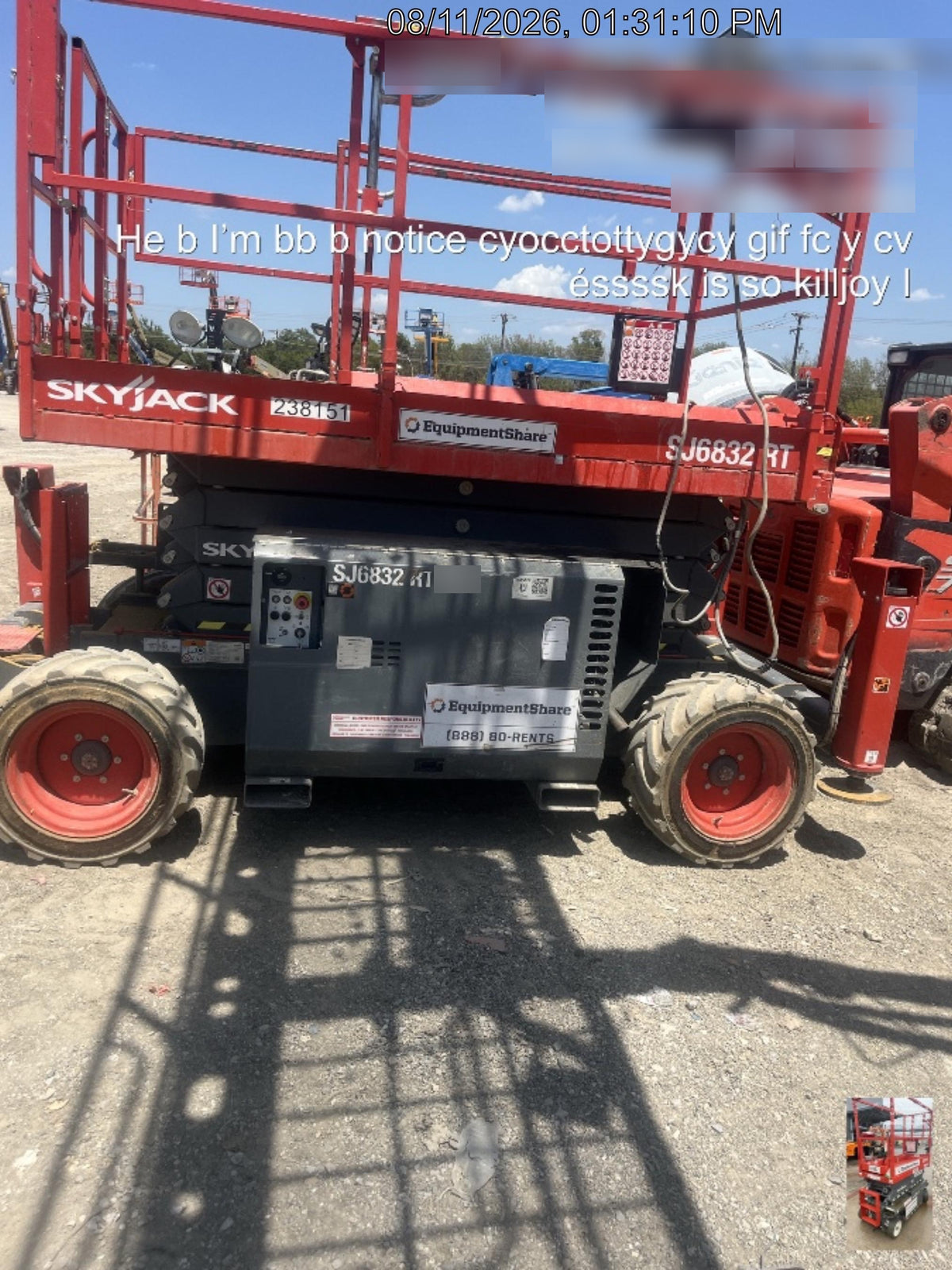 2022 SKYJACK SJ6832 RT
